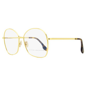 Victoria Beckham Angular Eyeglasses VB220 714 Gold 58mm 220